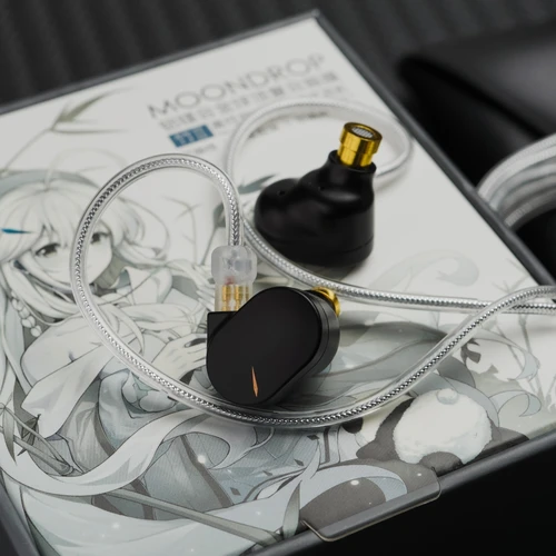 Imagen 2 del producto MOONDROP CHU II / CHU 2 auriculares con controlador dinámico de rendimiento IEMs Cable intercambiable auriculares intrauditivos auriculares de música HiFi