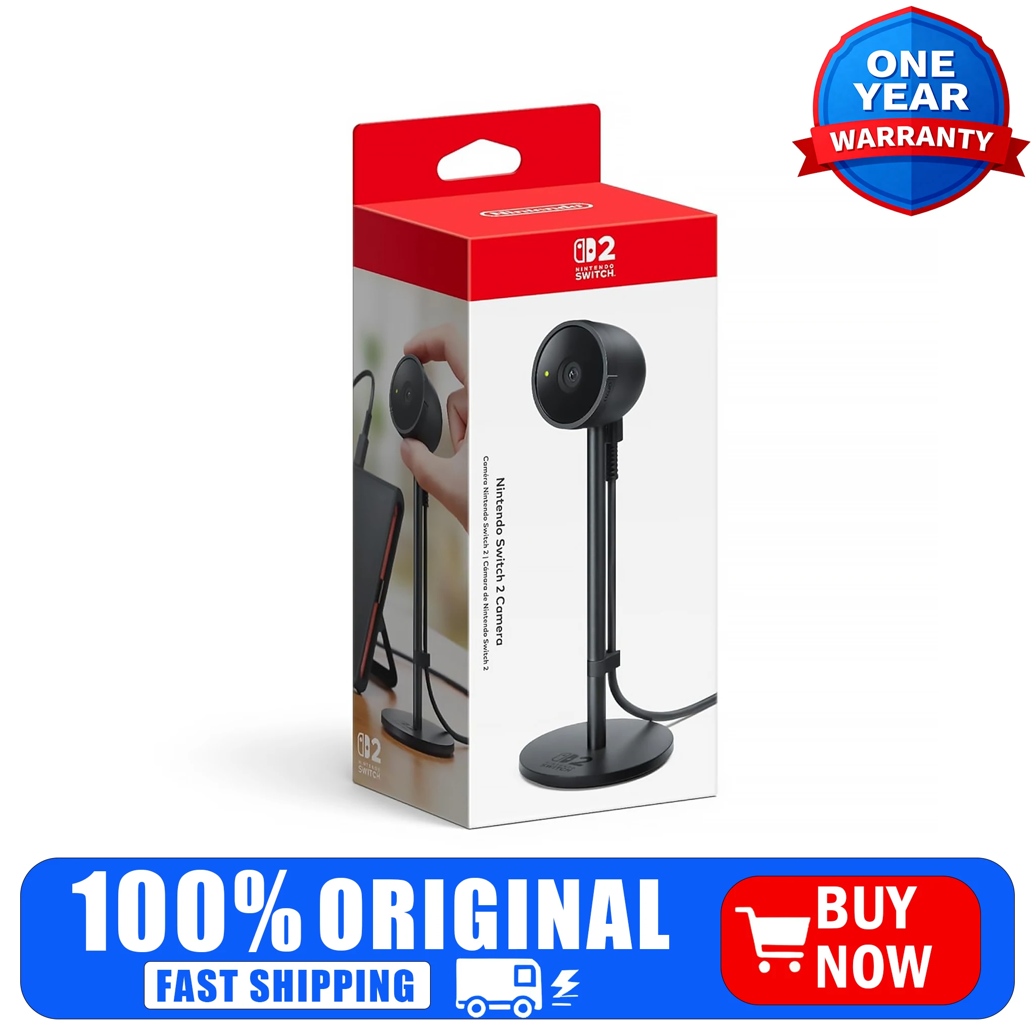 Nintendo Switch 2 Camera – Official Accessory, Japanese Version