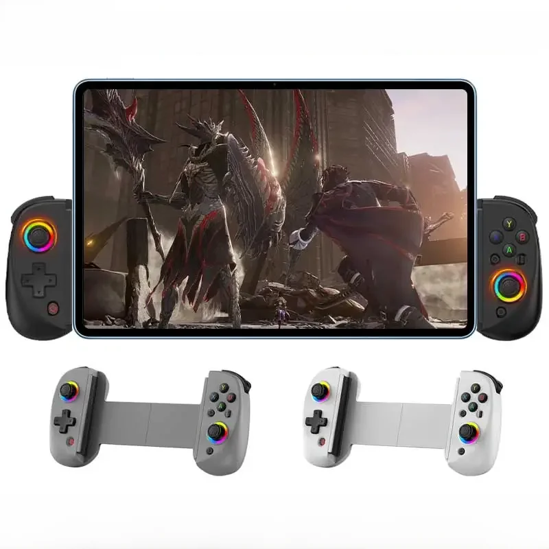 Manette de jeu Android compatible Bluetooth, contrôleur de jeu pour tablette télescopique, manette mobile iOS avec déclencheur Hall, PC, PS4 Switch