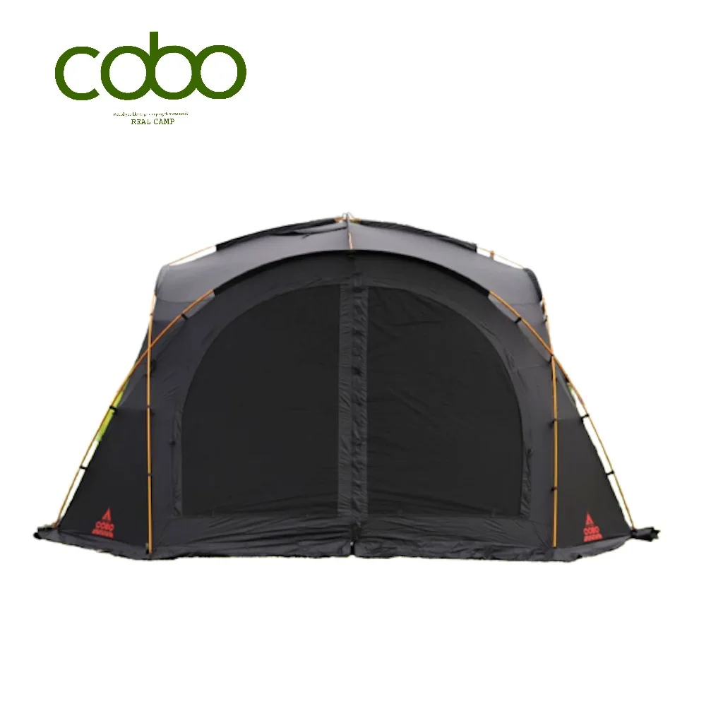 Outdoor camping shelter blackcoating family  dome Tent Camping Equipment