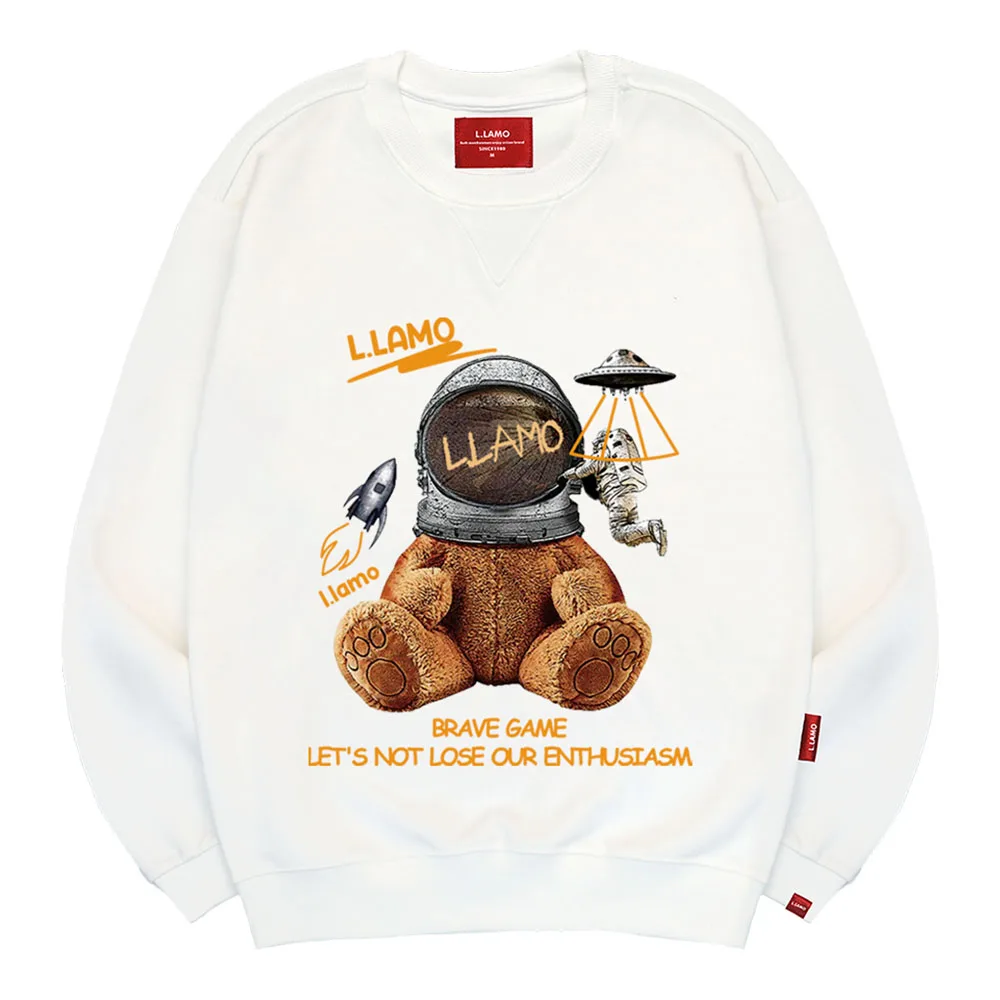 Ella Mo 3M Space Ela Mo Man-to-Man Big Size S~ 4XL