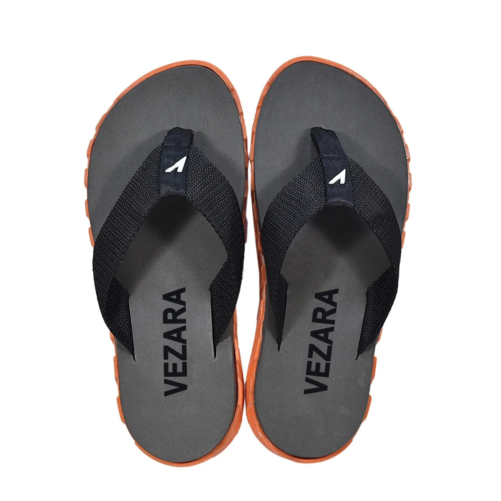 24 Hours Immediate Shipping Male Black Graphite Soft Comfortable Orange Slipper