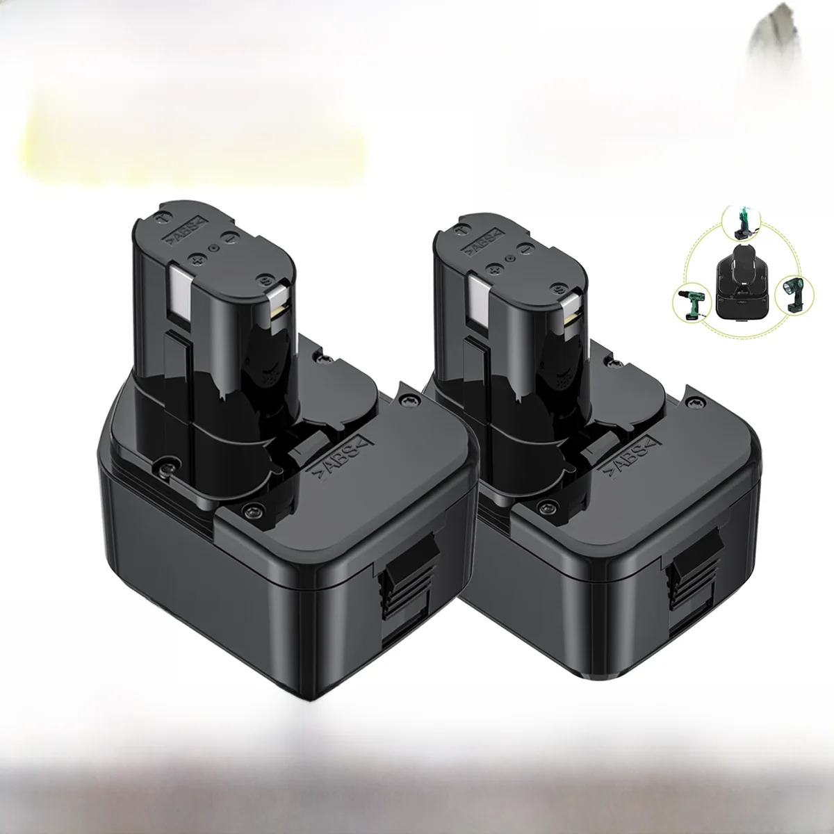 Dla Hitachi EB1212S 12V 3500mAh akumulator 12V EB1220BL EB1214S WR12DMR CD4D DH15DV C5D wiertarka akumulatorowa Batteri — 2