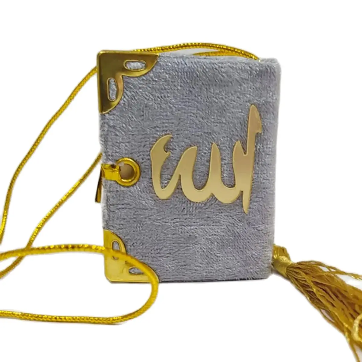 15Pcs Mini Velvet Covered Quran Ramadan Mevlut Child Circumcision Gift Wedding Favors Mubarak Islamic favors Hajj gifts for Gril