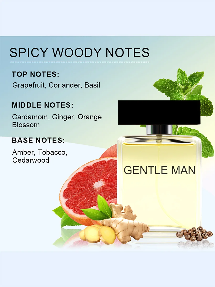 طقم كولونيا رجالي 2 عبوة/200 مل مع روائح عطرية حارة، رائحة توقيع للرجال، طقم هدايا له #4