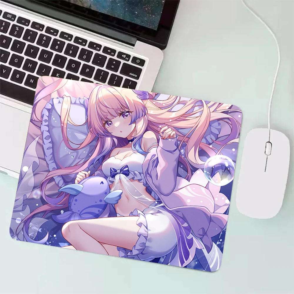 Sexy Genshin Impact Sangonomiya Kokomi Small Gaming Mouse Pad PC Gamer Keyboard Mousepad XXL Computer Mouse Mat Laptop Desk Mat