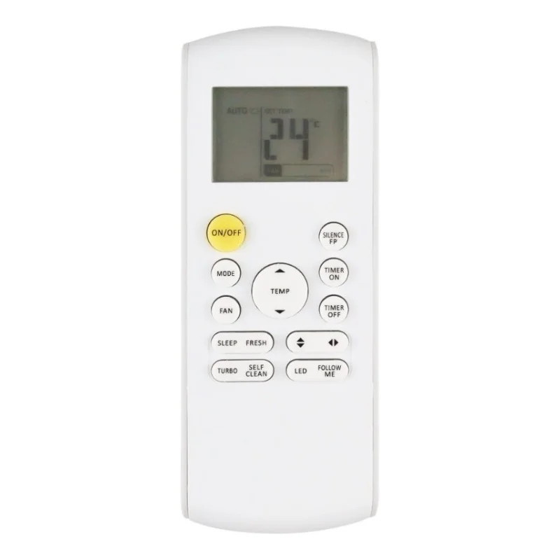 Control Minisplit Aire Acondicionado Mabe Midea Rg57a7/bgef + 4 pilas triple a