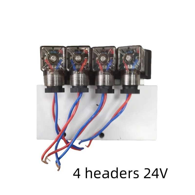 Hydraulic solenoid valve of excavator quick-change connector 12V and 24V quick-change connector cylinder check valve fittings