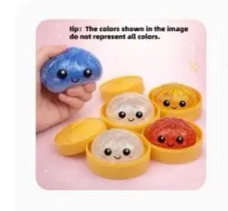 Squishy Dumpling Fidget Toy – Soft Slow‑Rebound Sensory Stress Ball