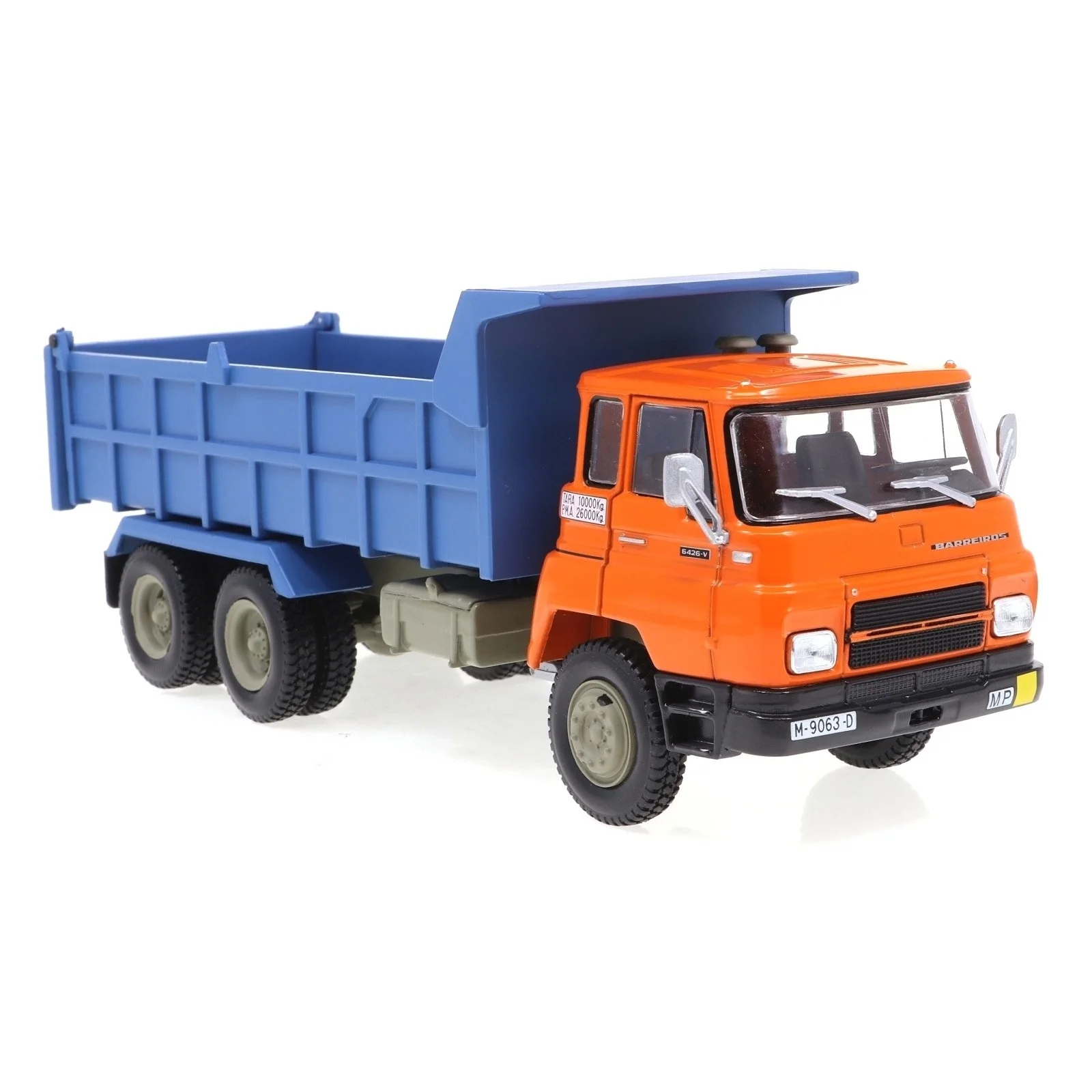 Salvat-Camion Barreiros à collectionner, échelle 1:43, moulé sous pression, sans chaise, bus et camions espagnols, nouvelle collection dans son emballage d'origine, blister, reproduction fidèle, 64/26 V, 1972