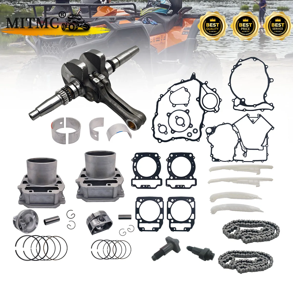 

Rebuilt Motor Engine Rebuild Repair Kit For CF850 CFORCE 850XC CF800AU-2A CF800AU-2AF CF800ATR-3 ATV 0JWA-041000 0800-023100