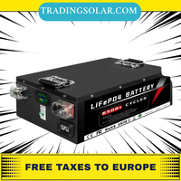 New 48V 50Ah 100Ah 200Ah LiFePO4 Battery Bluetooth BMS Grade A Lithium Iron Phosphate For Inverter Solar Golf Car RV Boat No Tax