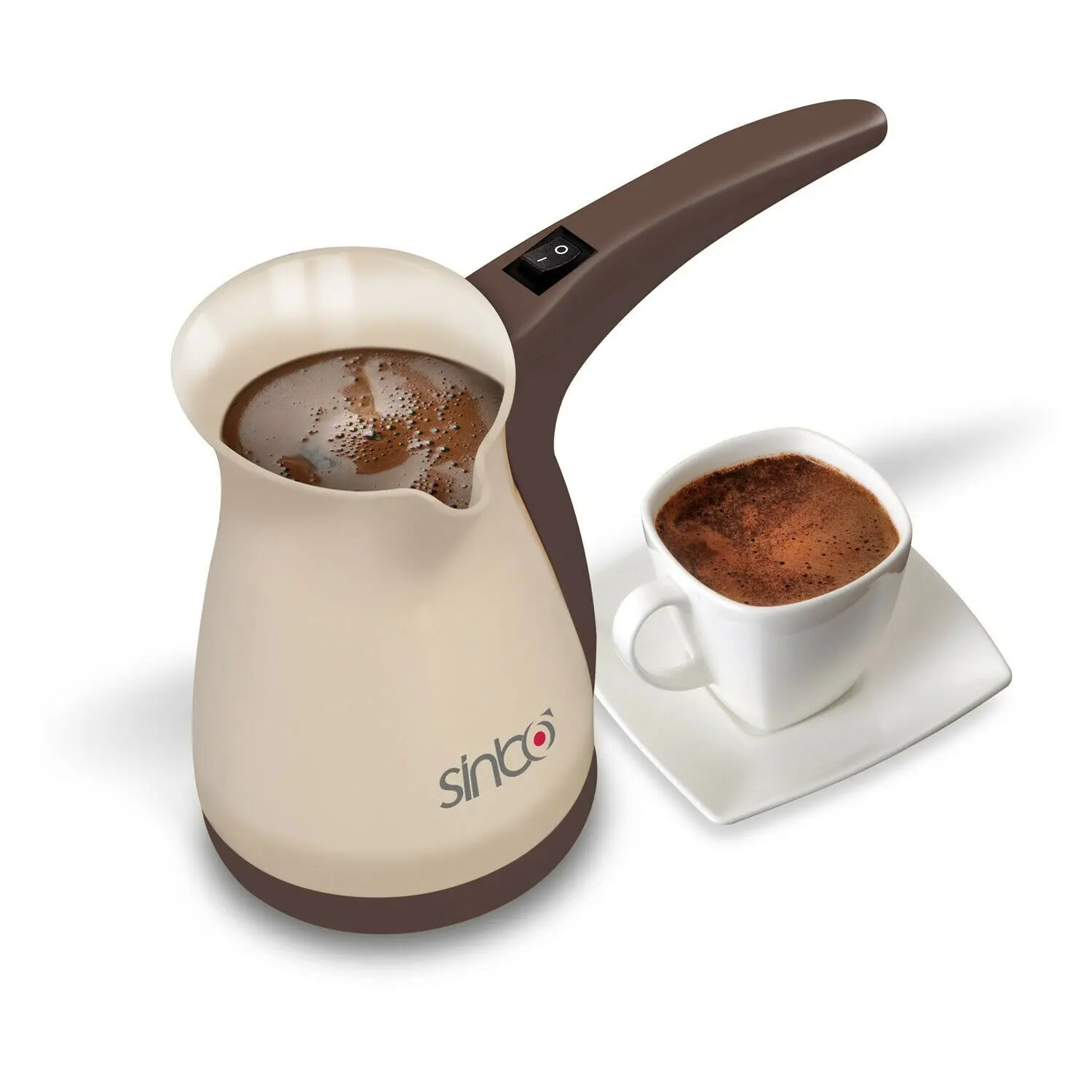 Máquina de café eléctrica, cafetera turca y griega, fácil y portátil, con cable rápido, 400 ml, 5 tazas, SCM 2928, envío rápido