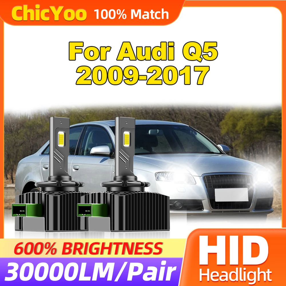 

120W LED Car Headlight Bulbs 30000LM HID Xenon Lamps 12V 24V Auto Headlamps For Audi Q5 2009-2011 2012 2013 2014 2015 2016 2017