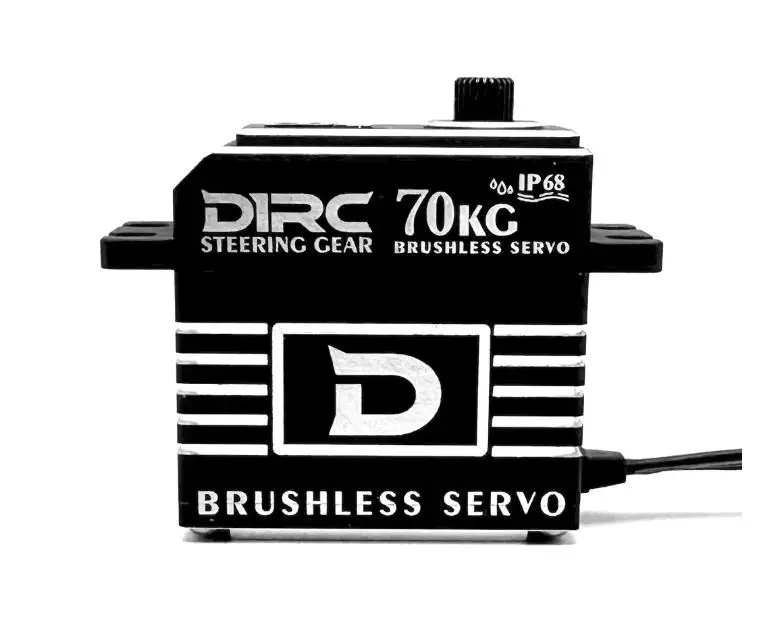 D1RC 9350F 70KG Brushless Servo IP68 Waterproof High Voltage for RC Crawler Monster Truck Hauler Trailer - High Torque Servo
