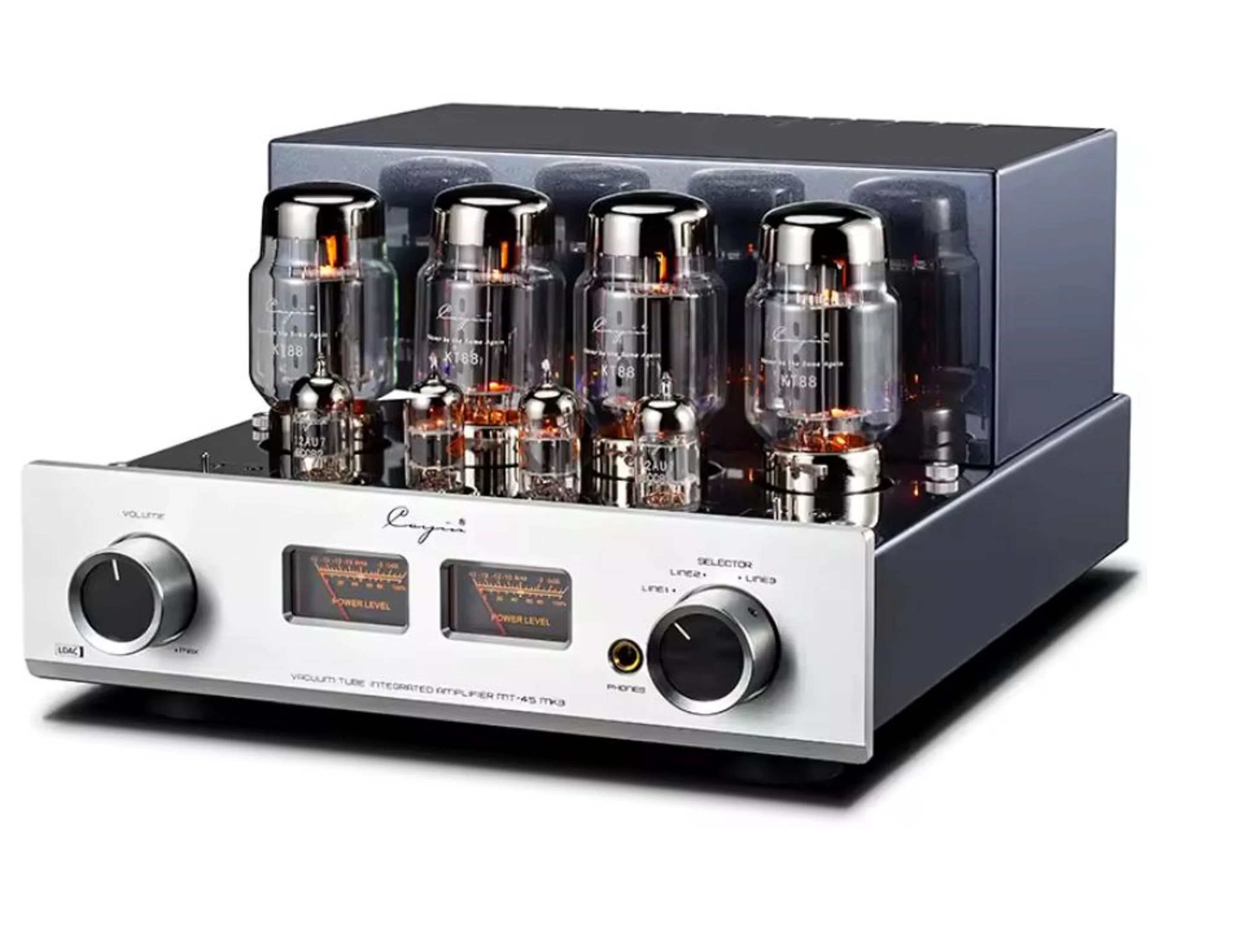 Bluetooth Vacuum Tube Integrated Amplifier with top Tube Integrated Amplifier