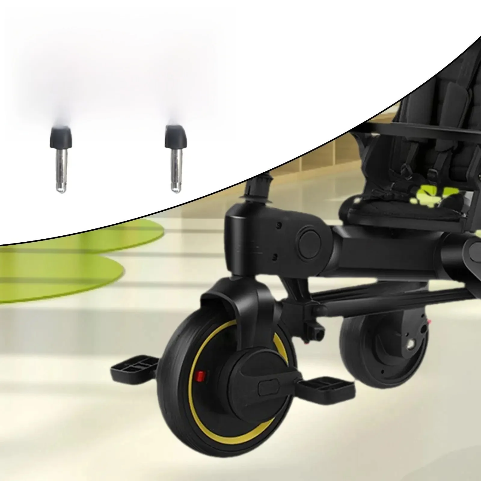 AliExpress 2x Kids Stroller Tricycle Pedals Easy Installation Outdoor Cycling Accessories Anti Slip Foot Pedal Accessory for Kids Baby