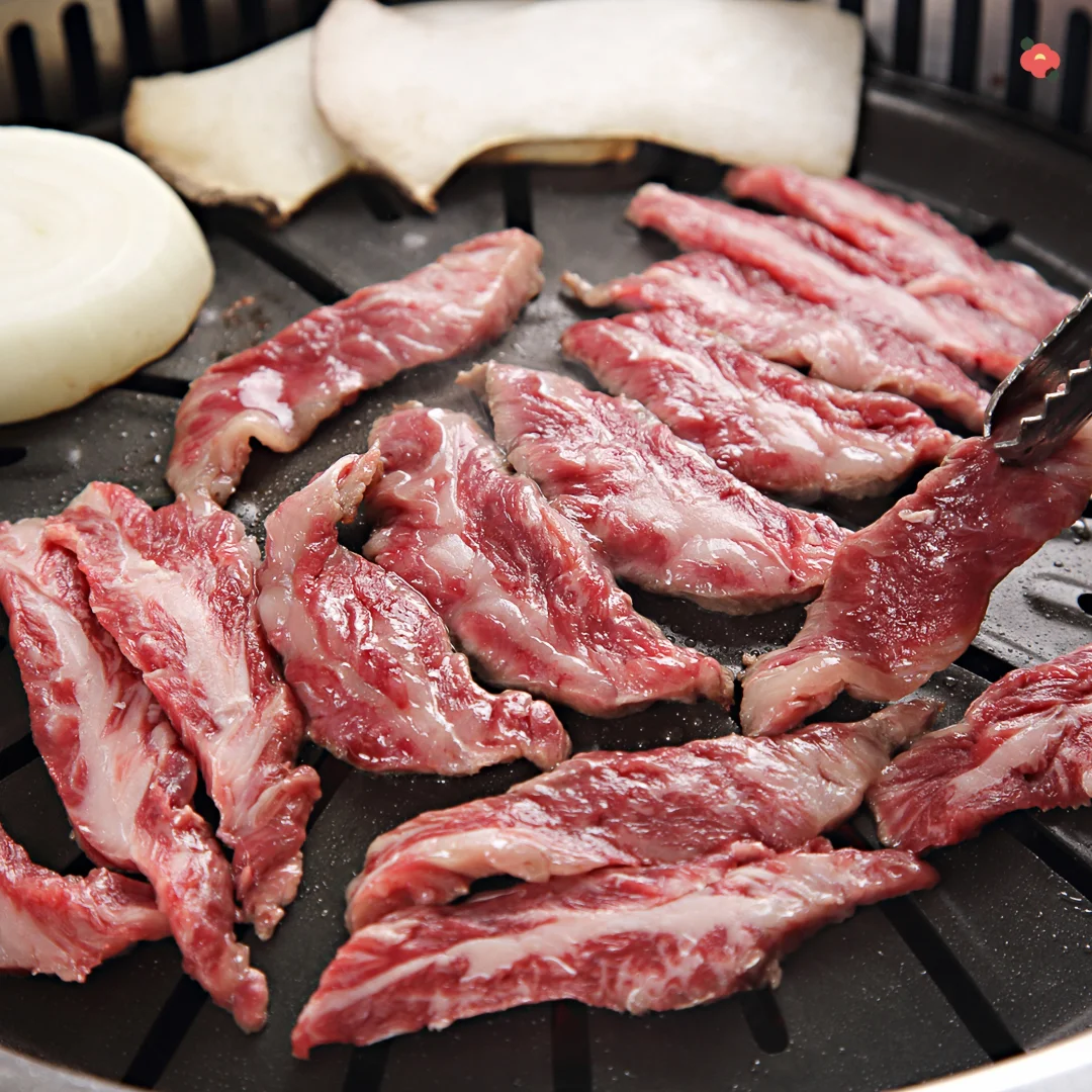 800g (200g x 4 Packung) für Mugunghwa ein Stück Fleisch und Rippen