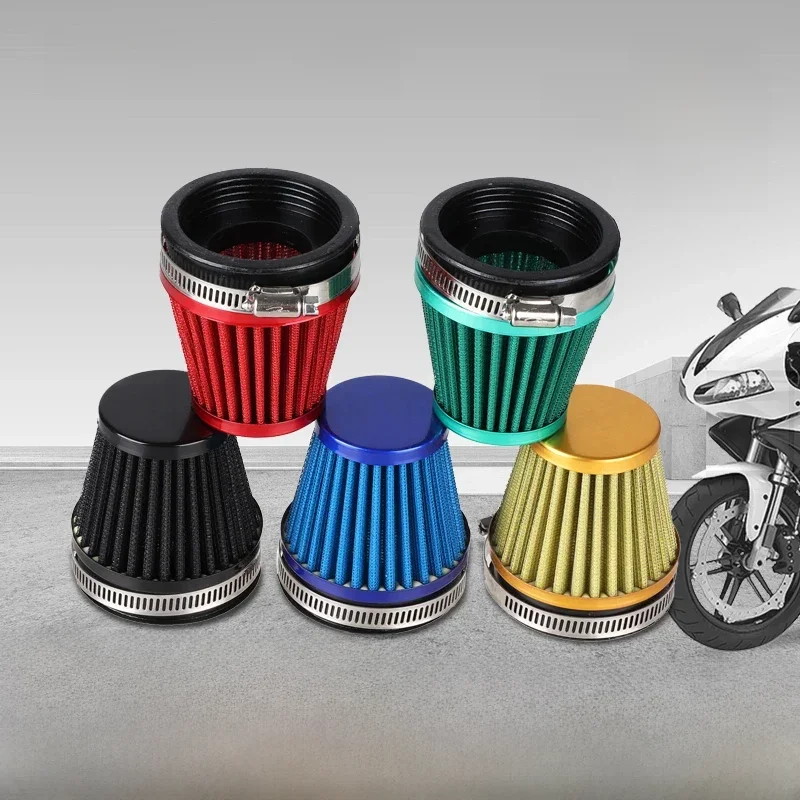 AliExpress NONE Motorcycle Universal 38mm 48-50mm 58-60mm Air Filter Mushroom Head Filters For 50cc-250cc Scooter Dirt Pit Bike ATV Quad Buggy