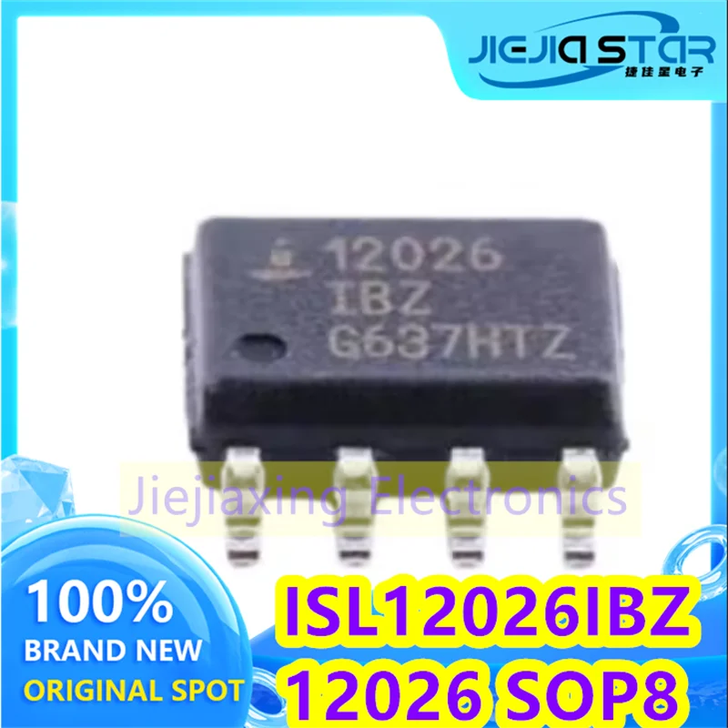 

(3/10pieces) ISL12026IBZ ISL12026 Parts logo 12026 12026IBZ SOP-8 clock chip new original electronics spot