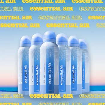 지리에어 휴대용 공기캔 산소캔 산소호흡기 지리산 청정공기 에센셜에어 253ml 6개입