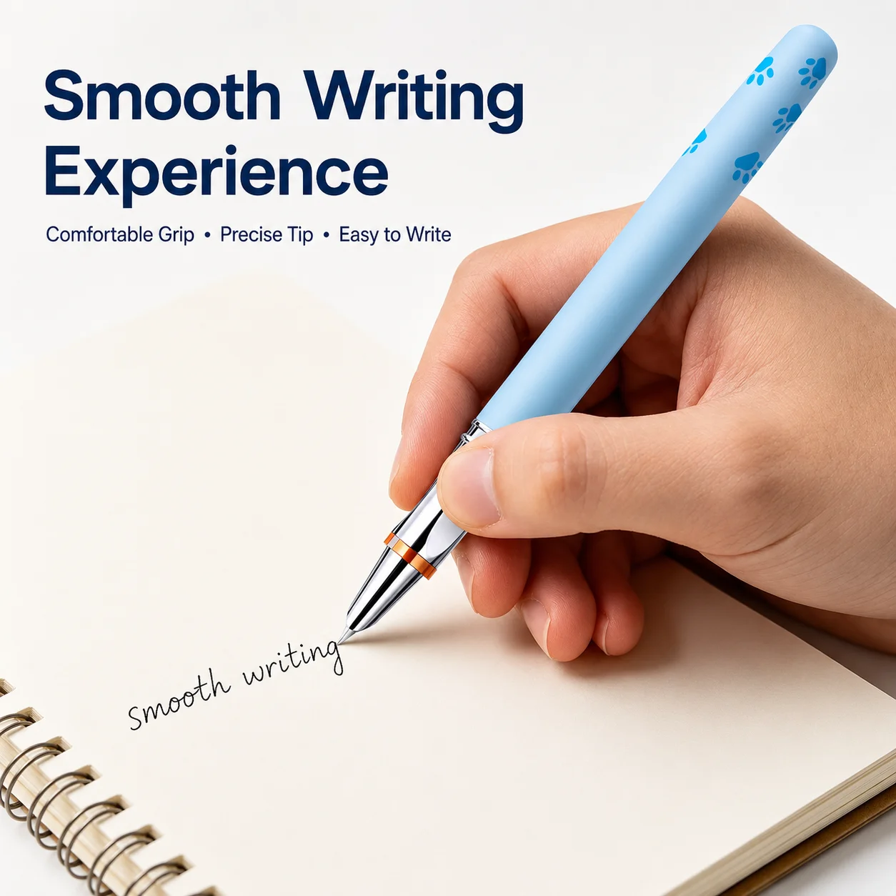 HERO Cute Cat Claw Fountain Pen Hero P360 Magnetic Cap Smooth Writing Kids Posture Correcting School Stationery Gift view 2