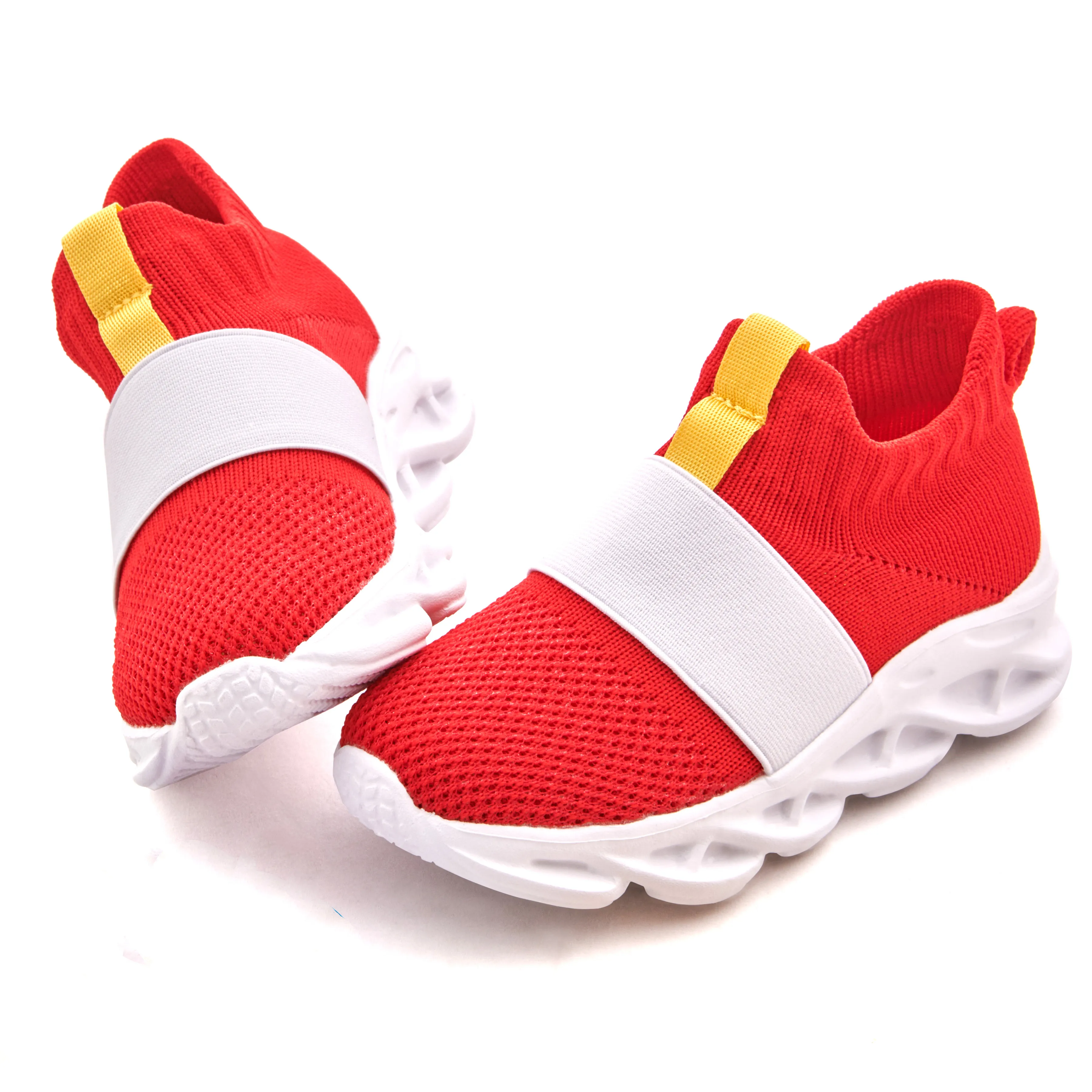 وں کے لیے Sonic Shoes For Boys Sonic Zapatillas Sonic Red Sonic Shoes For Kids Boys Girls Cartoon Anime Sonic Games Shoes