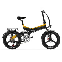 Lankeleisi 20 Inch Electric Folding Bike G650 Hydraulic Brake 48V12.8Ah Lithium Battery 500W High Speed Brushless Motor