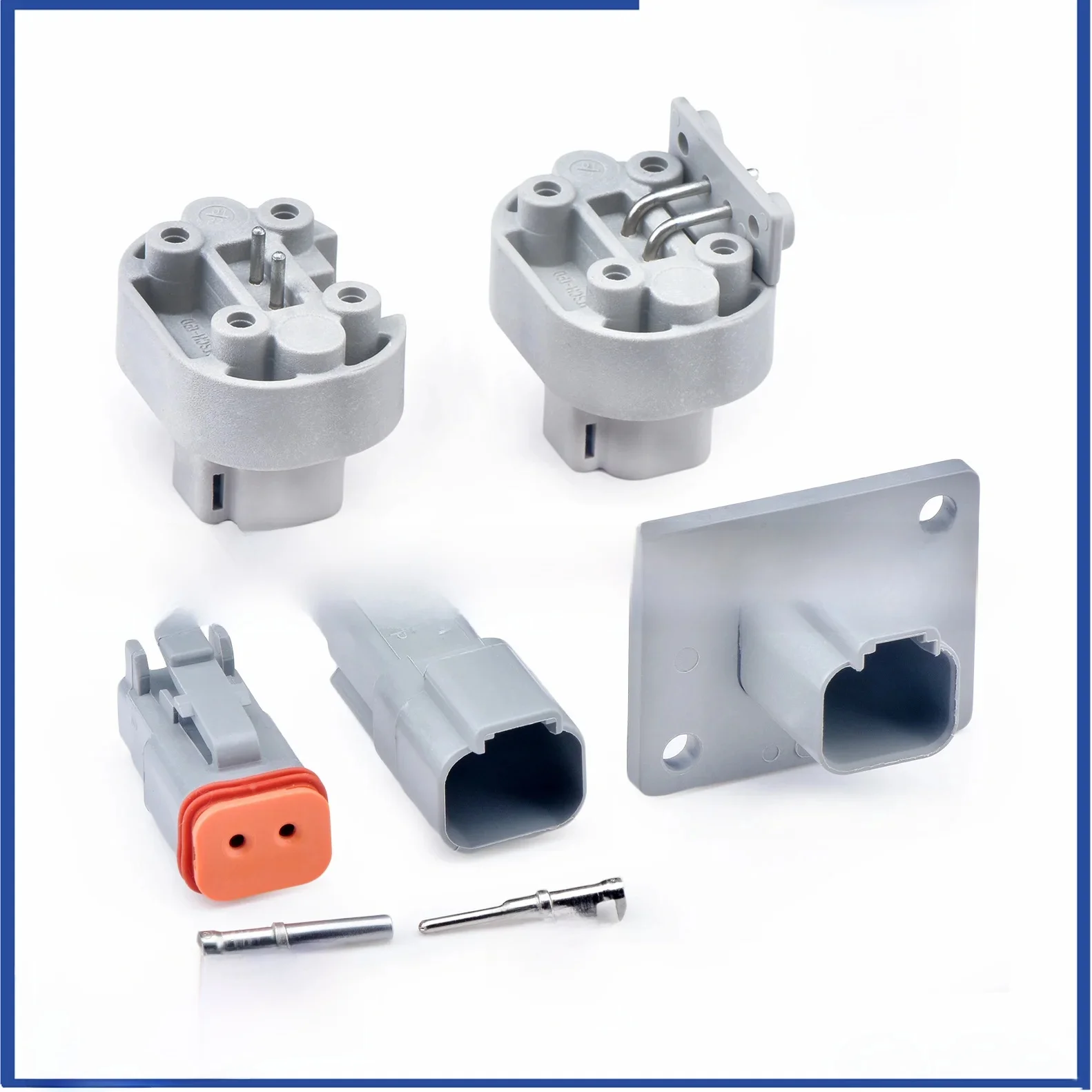 Connecteur étanche automobile à 2 broches, prise de faisceau de câbles DT06-2S DT04-2P DT04-2P-L012 DT15-2P DT13-2P pour la série Deutsch DT