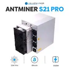 BR BEST OFFER BITMAIN ANTMINER S21 PRO (234TH / 3510W) - MILLIONMINER