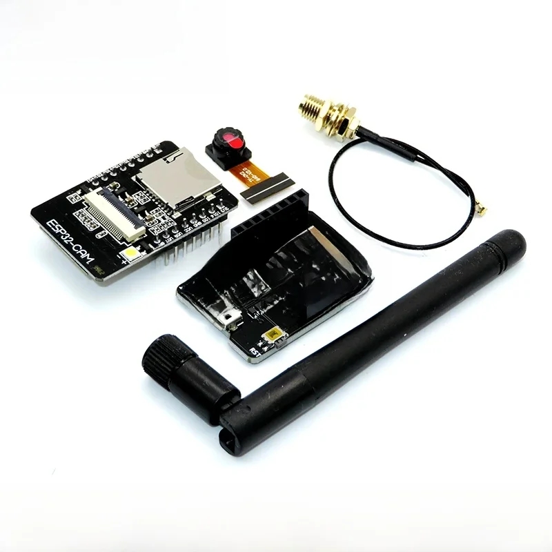 Moduł WiFi ESP32-CAM Antena 2.4G ESP32 Serial to WiFi Płytka Rozwojowa ESP32 CAM 5V Bluetooth z Kamerą OV3660 / OV2640 DIY — zdjęcie produktu 7