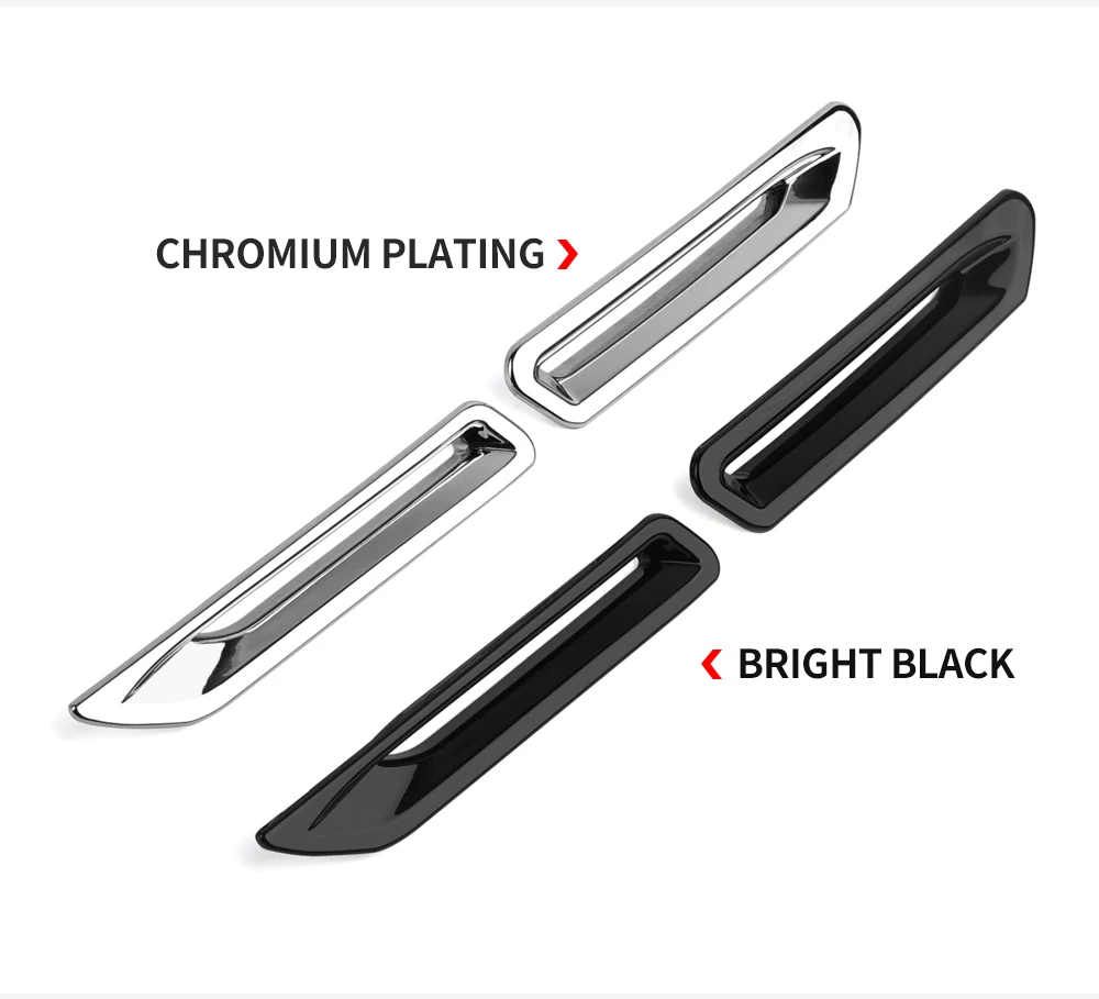 Black/Chrome Radiator Slot Trim Cover Decoration Kit Fit For Honda Gold Wing GL 1800 Tour DCT F6B GoldWing GL1800 2018-2026