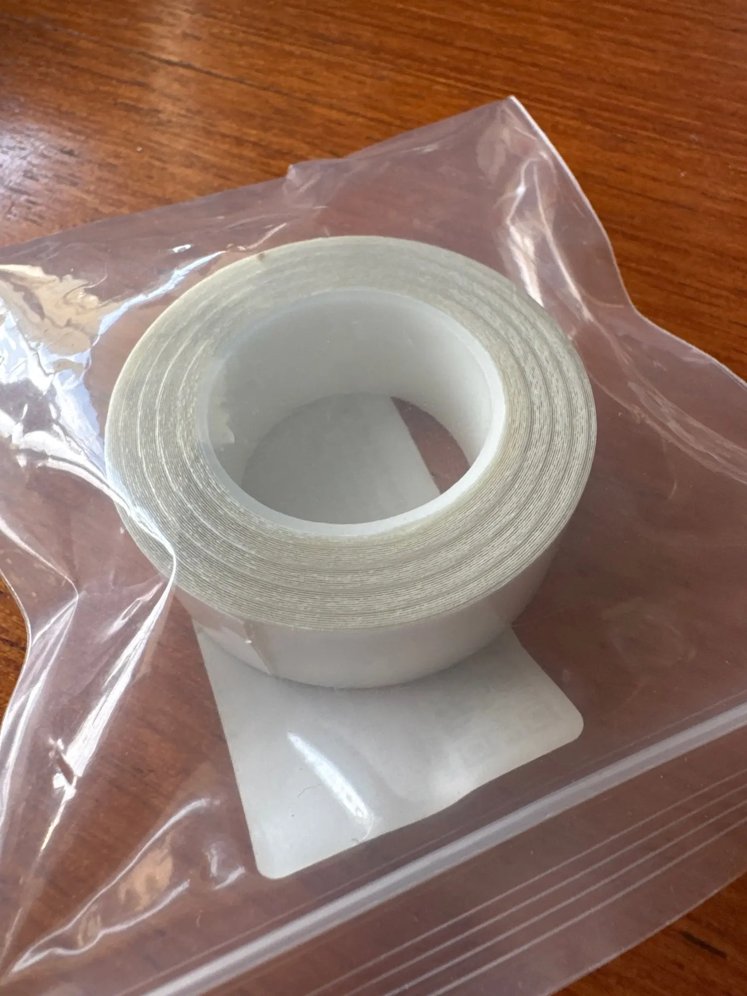 5M Waterproof Dress Cloth Tape for Women Double-sided Secret Body Adhesive Breast Bra Strip Safe Transparent Clear Lingerie Tape photo review