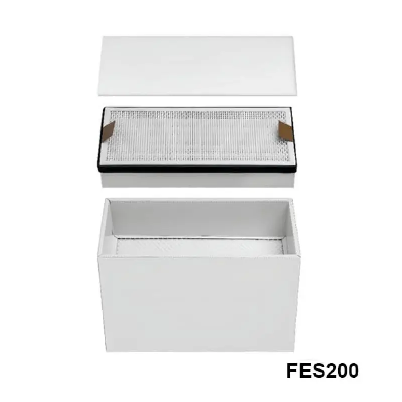 Kompletny zestaw filtrów 10 szt. filtrów wstępnych + 1 szt. filtra środkowego + 1 szt. filtra głównego do odsysacza FES200 FED200 FES200L