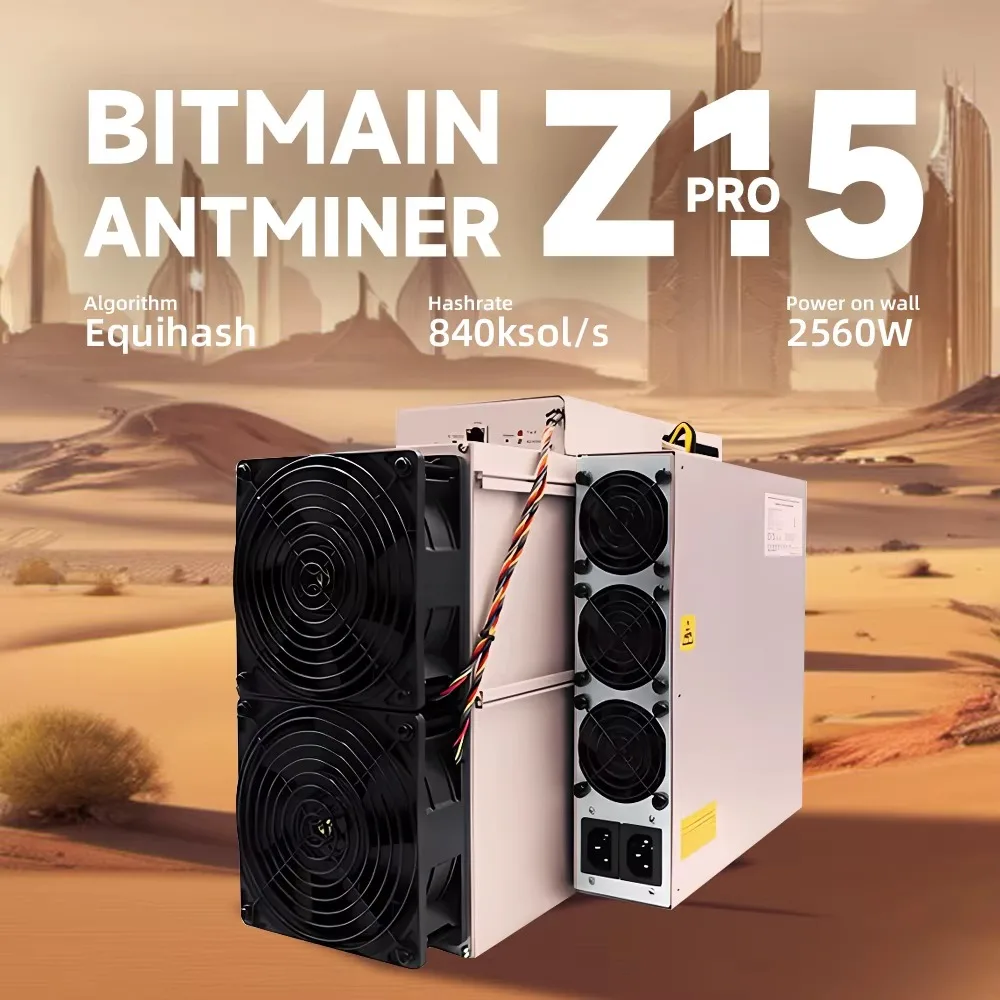 Z15 Pro 840K Equihash Algorithm Miner for ZEC, ZEN, KMD Crypto Miner