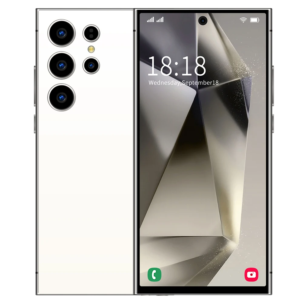 2026 HOT S26 Ultra NEW 7.3HD Global Edition Original Smart Dual Card 7800mAh Battery Facial Recognition Function