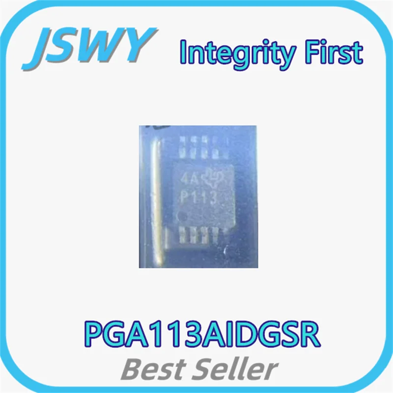 (3/30 pieces) PGA113AIDGSR silk screen P113 VSSOP-10 programmable gain amplifier 100% brand new original integrity first deliver