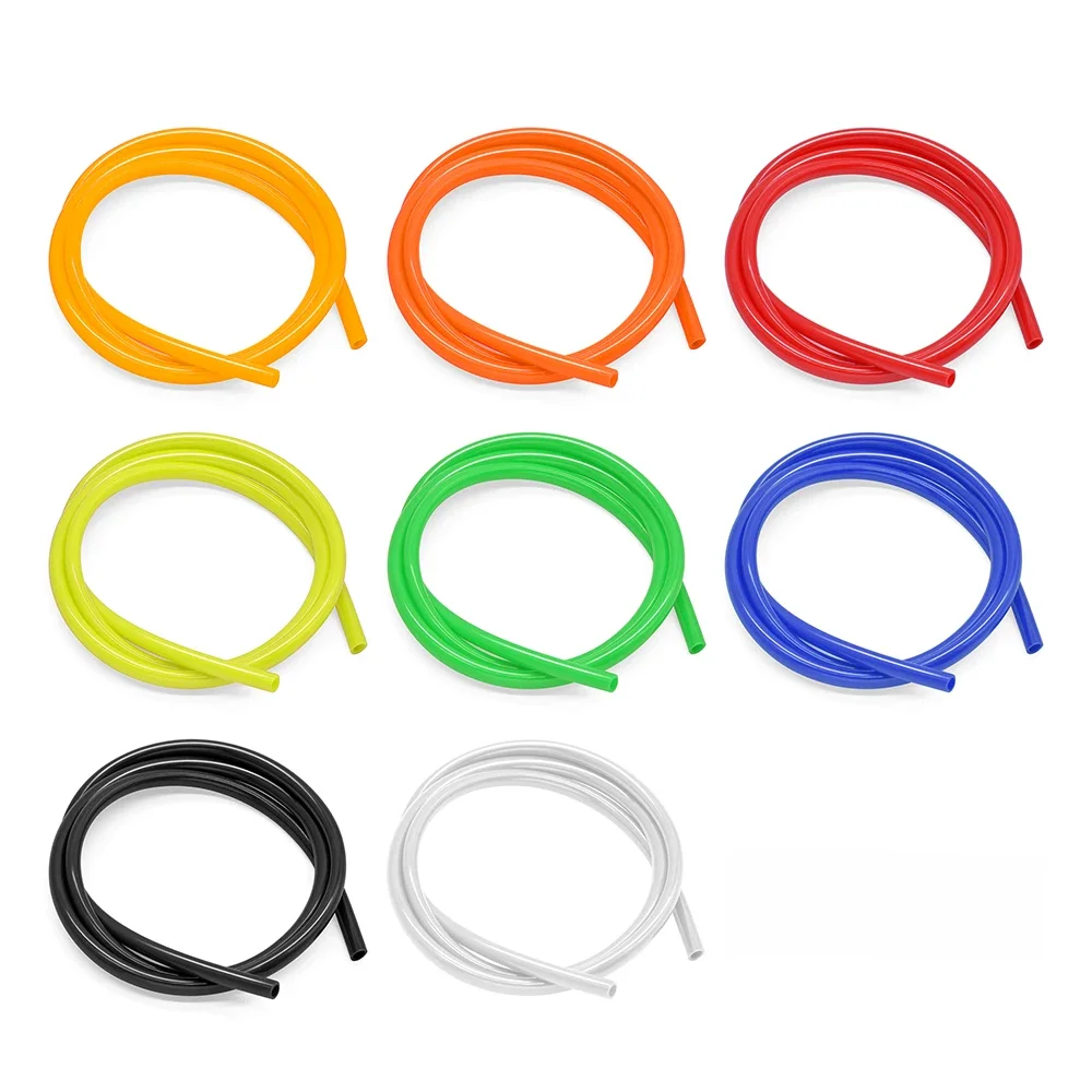 AliExpress NONE Universal 5mm*1Meter Motorcycle Petrol Fuel Line Hose Gas Oil Pipe Tube Rubber For Honda Motorized Bicycle Scooter 50-200cc