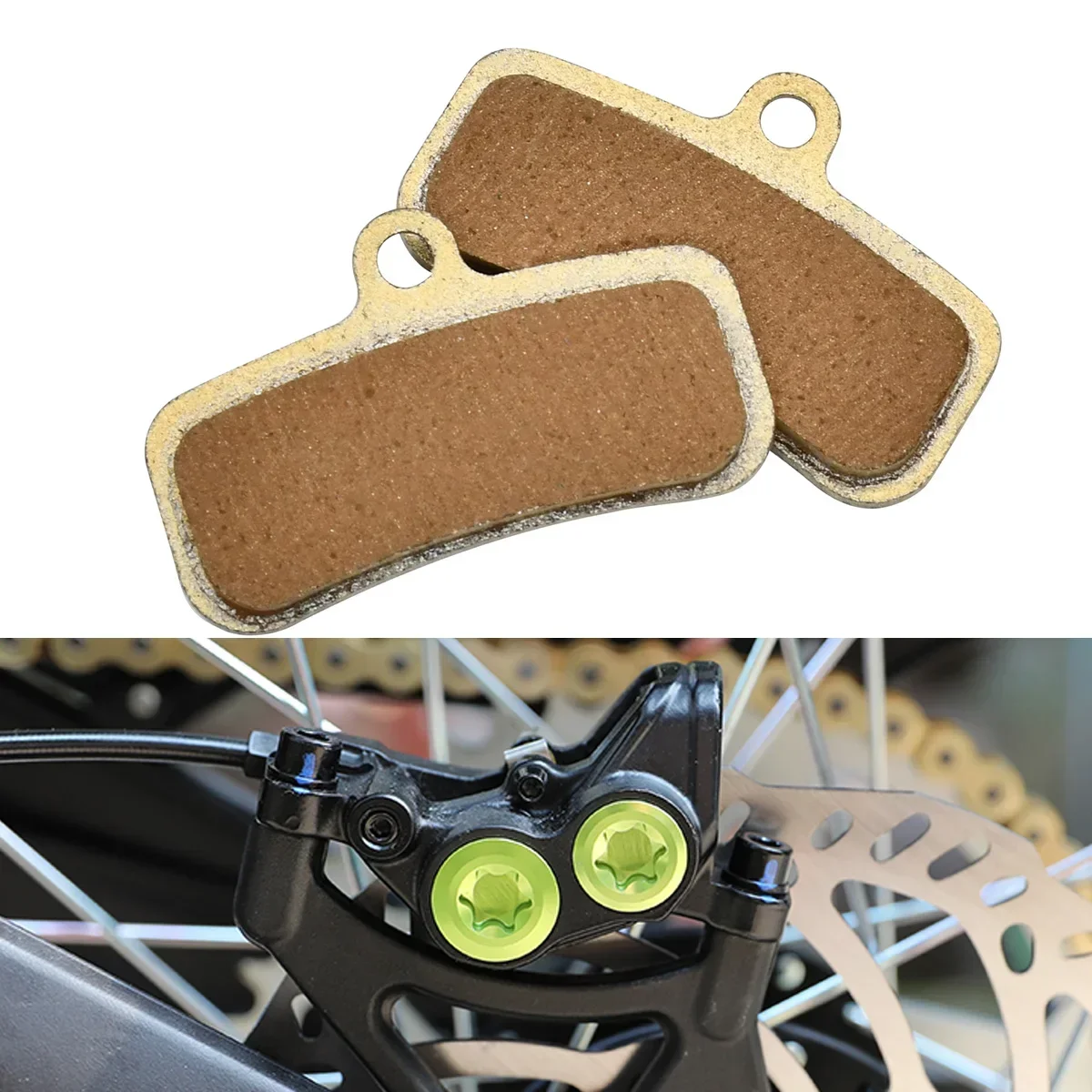 AliExpress XCMT Electric Motocross Front and Rear Silent Brake Pads For Surron Sur Ron Sur-Ron Light Bee S X Electric Dirt Bike Universal Parts