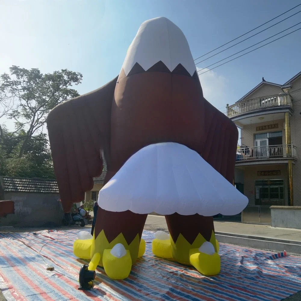 High Quality Giant Inflatable Eagle Mascot Advertising Inflatable Eagle Balloon Customized Bird Animal For Event Decoration