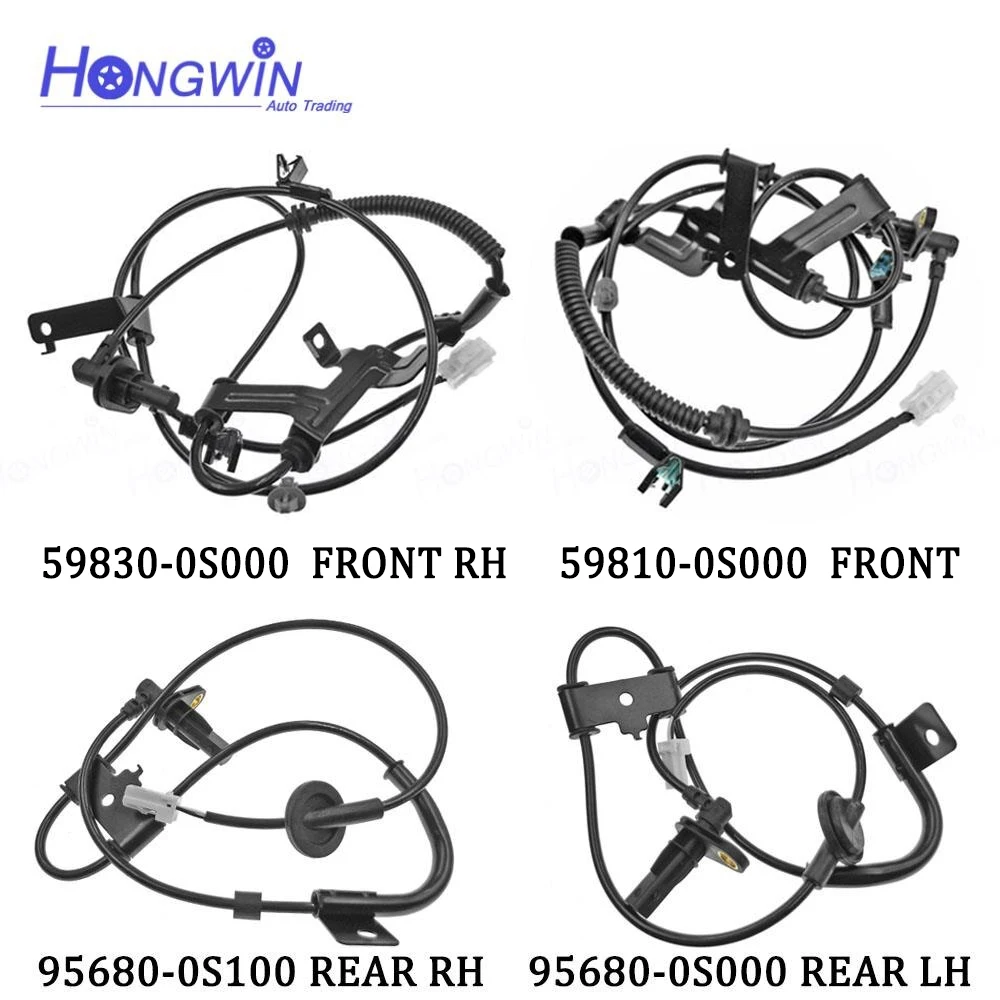 

598100S000 598300S000 956800S000 956800S100 New Front Rear Left Right ABS Speed Sensor Fits Kia Cerato 95680-0S000 95680-0S100