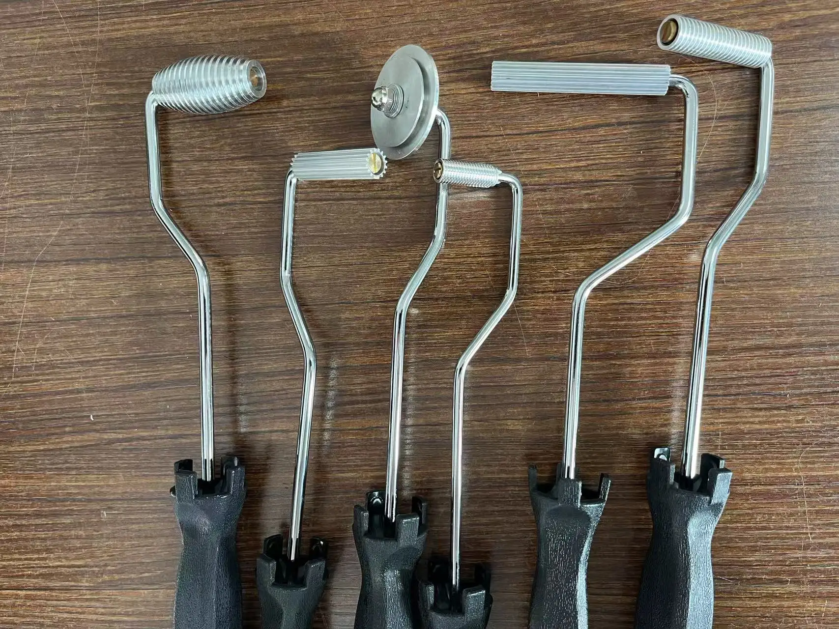 Roller Laminasi Fiberglass Ukuran Kecil FIN roller Bubble Roller untuk Resin Laminasi Roller Kit Proyek untuk Komposit