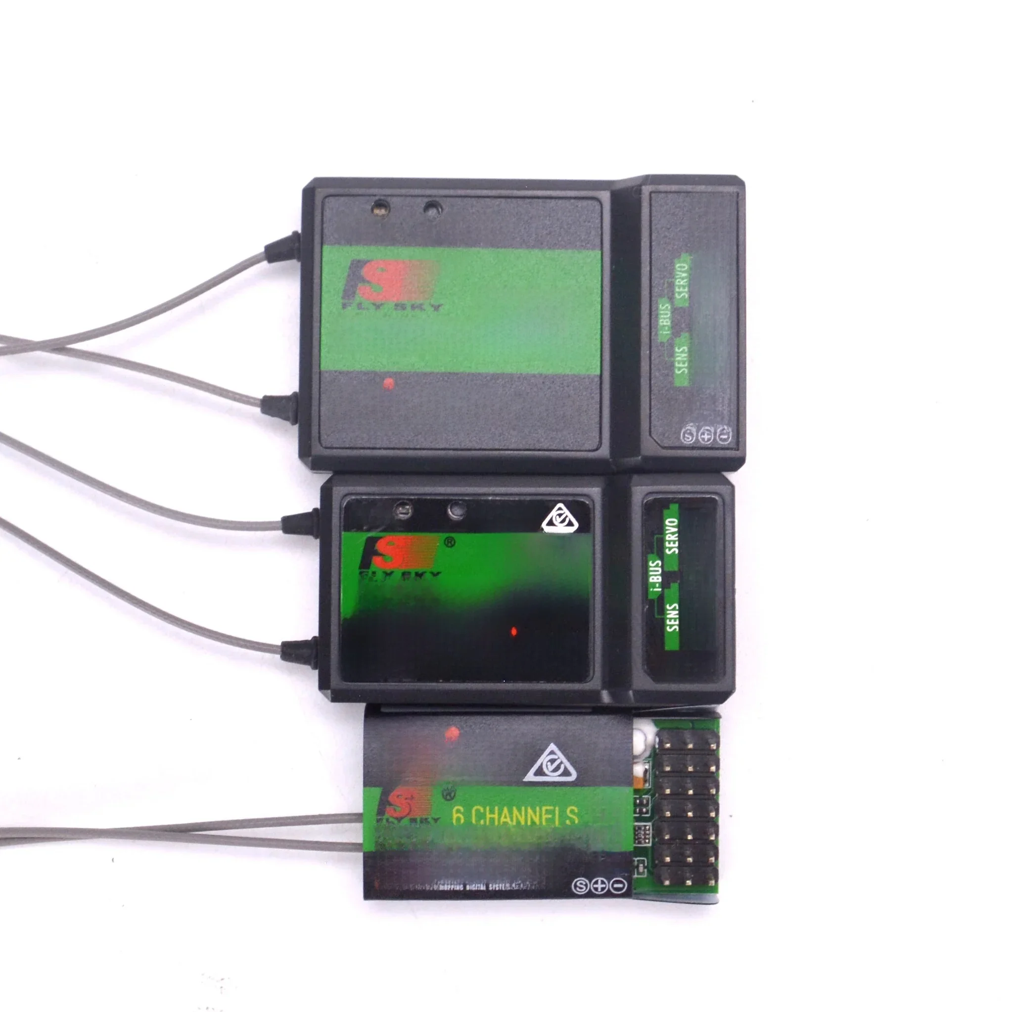 FlySky FS-IA10B IA6B X6B FS-A8S IA6 récepteur récepteur pour i6 i10 CT6B T6 TH9x transmisor de contrôle pièces détachées