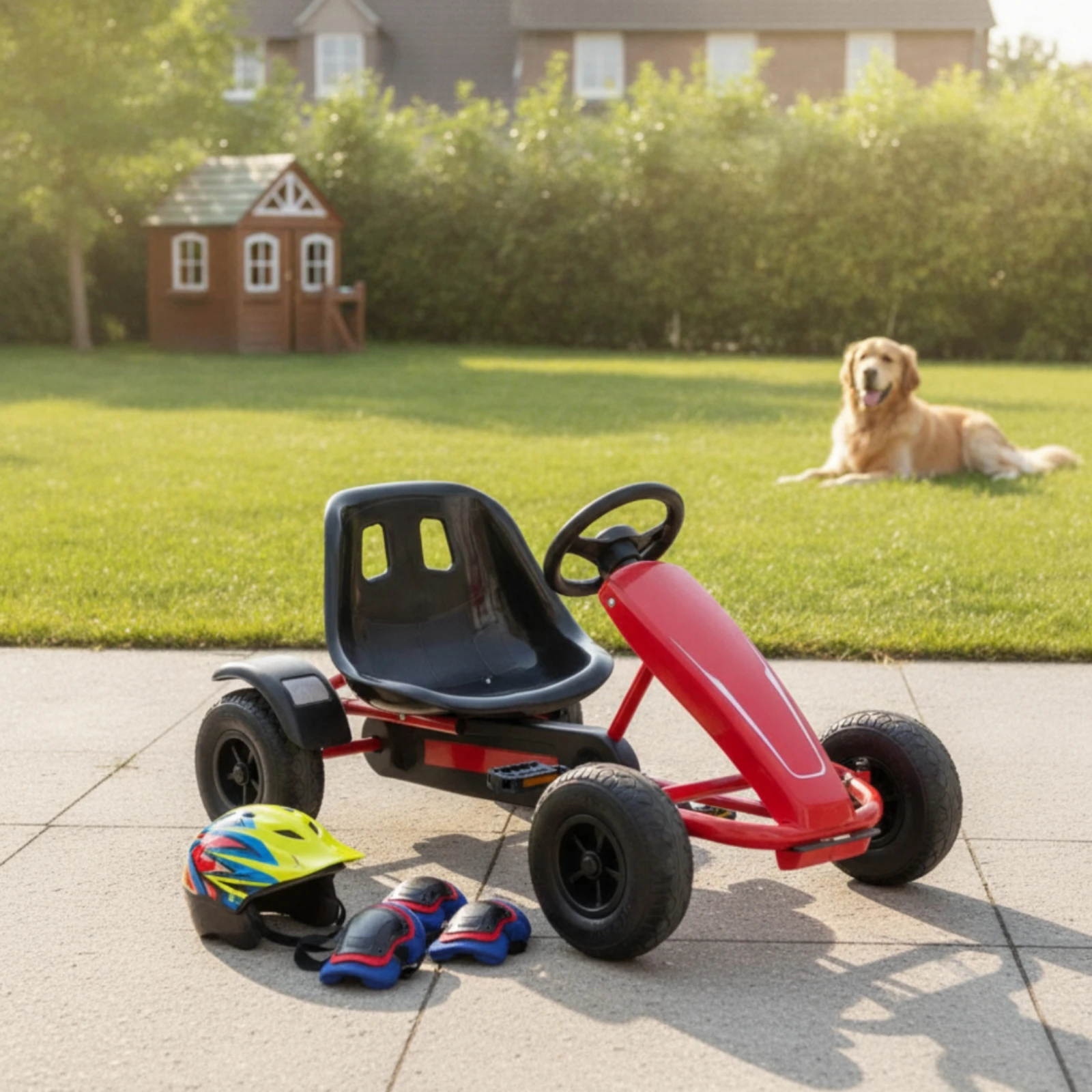 Go Kart Seat with Backrest Mol - Kids Outdoor Karting ulasan dan harga