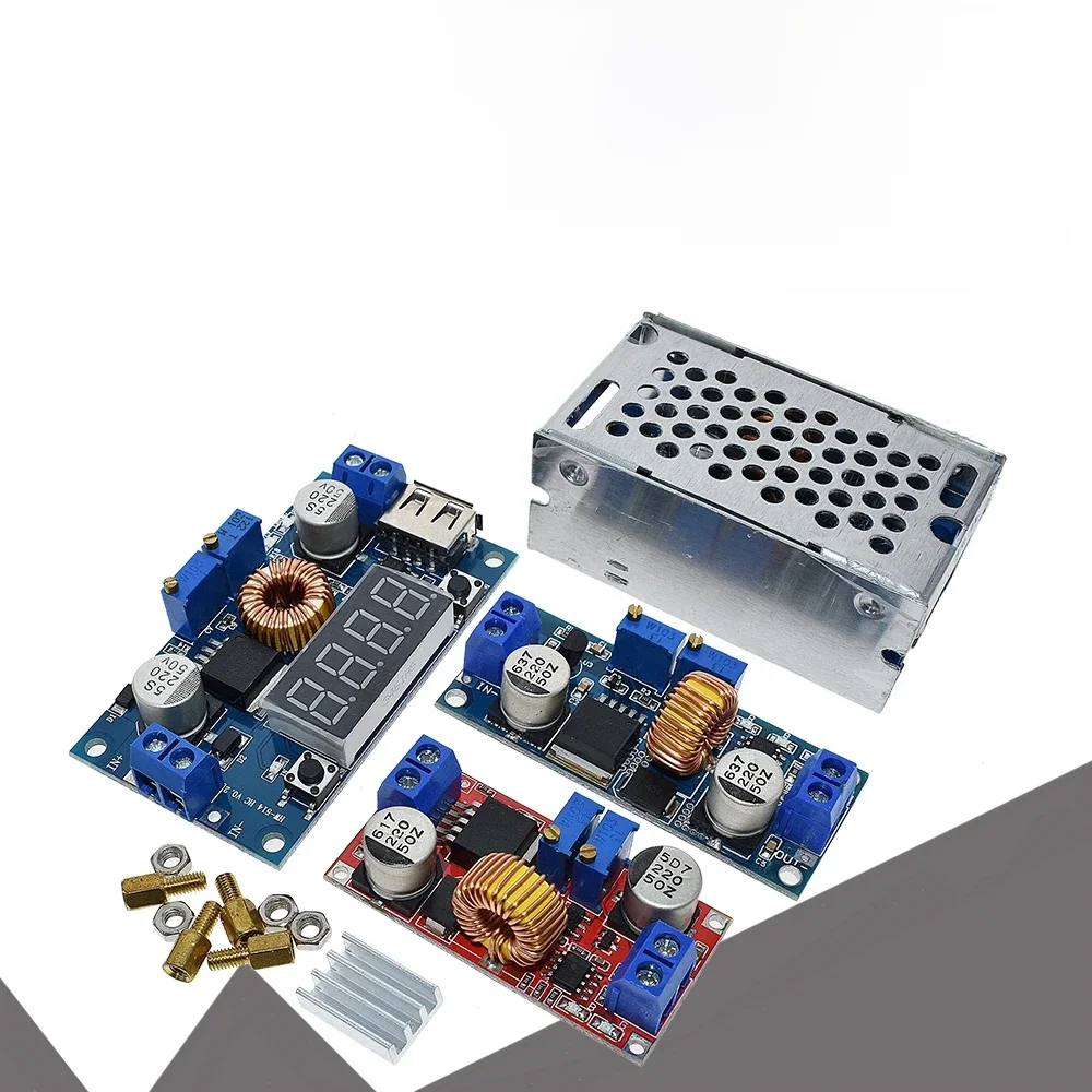 Oryginalna płytka ładująca 5A DC do DC CC CV do akumulatorów litowych Led Power Converter Lithium Charger Step Down Module XL4015 — zdjęcie 2