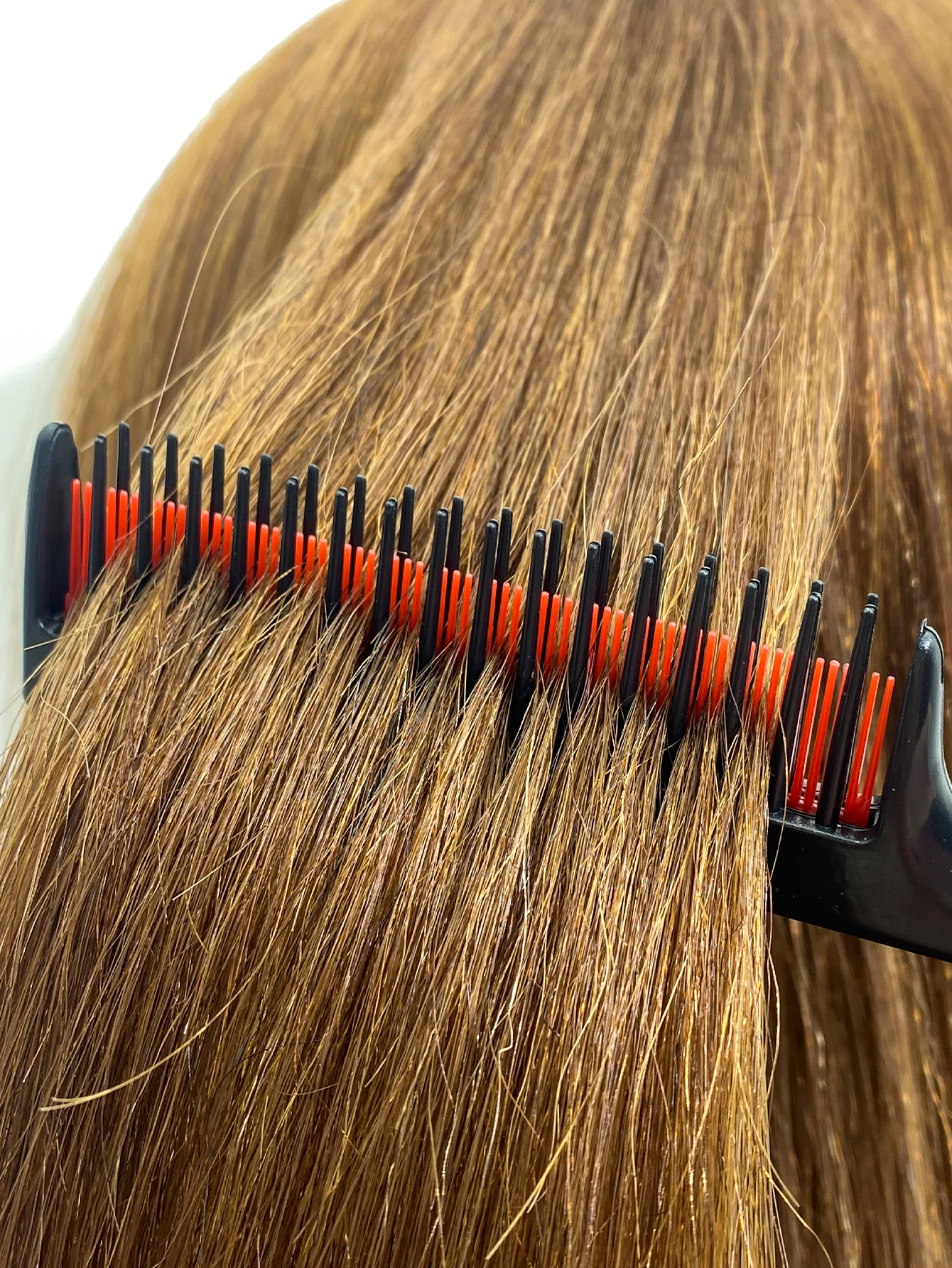 Professional Barber Shop Fluffy Hair Comb Partitioned Hair Comb Salon Hairdressing Tip Comb Plastic Hair Comb Hairdressing Tool