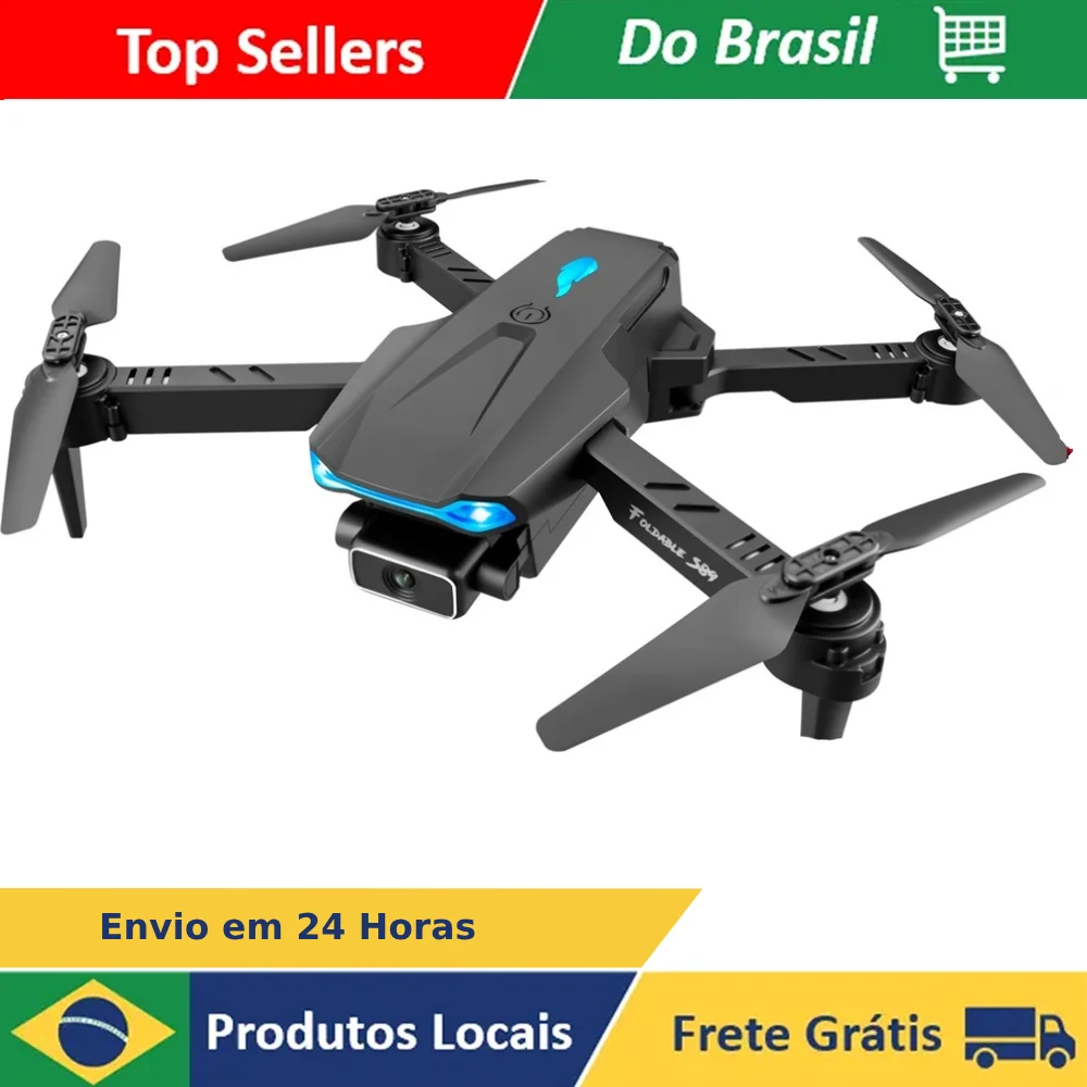 Drone S89 4K HD Camera Headless Mode Wi-Fi 2.4Ghz Easy FPV Control