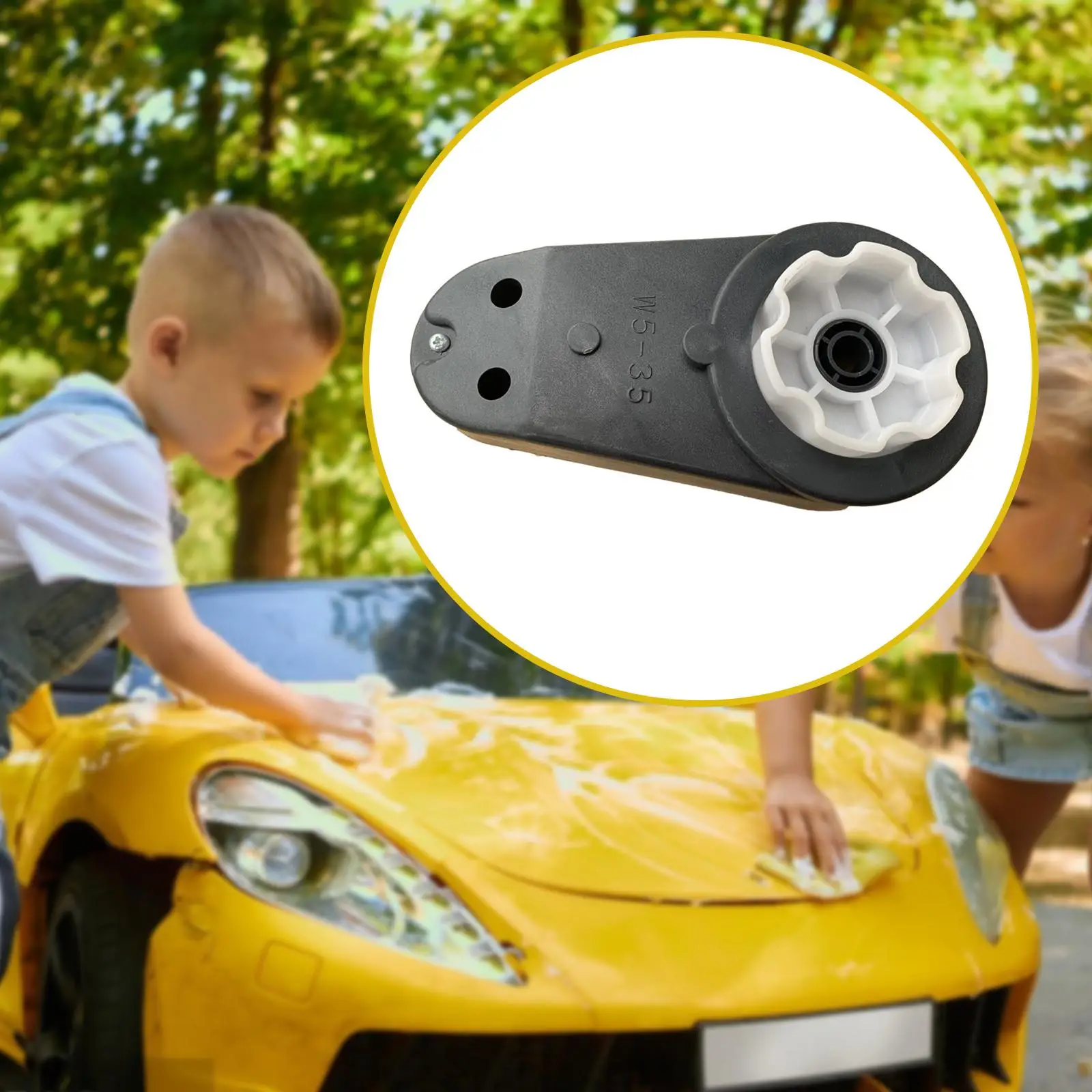 Kinderen Elektrische Auto Motor Versnellingsbak Vervang Onderdelen Eenvoudige Installatie voor op Speelgoed Auto Elektrische Motor Versnellingsbak 24V