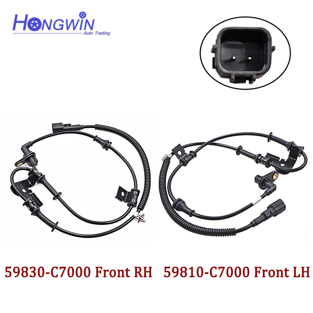 

Front ABS Wheel Speed Sensor Fits Hyundai i20 2014 2015 2016 2017 2018 59830-C7000 59810-C7000 59830C7000 59810C7000 59830 C7000