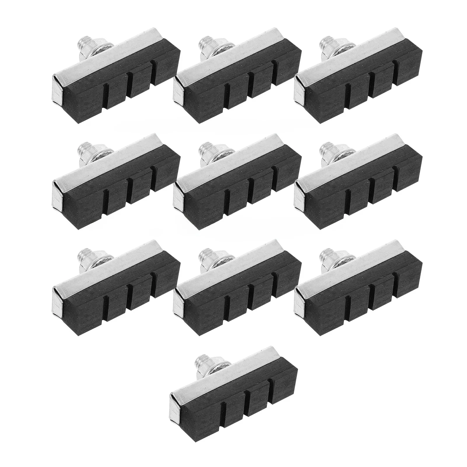 AliExpress 10 Sets Noise Reduction Bike Accessories Bikes Brakes for Metal Rubber Caliper Road Shoes Silent Blocks